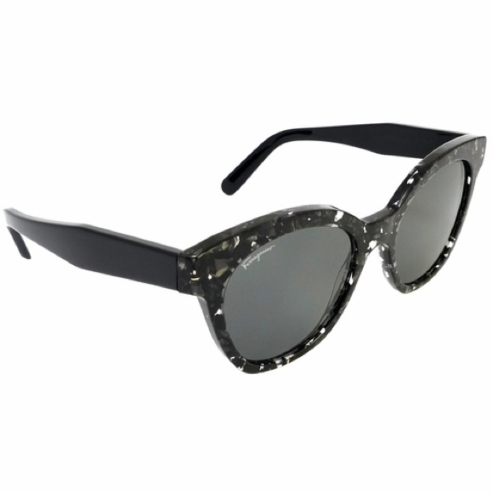 SALVATORE FERRAGAMO BLACK GREY SUNGLASSES SF877S